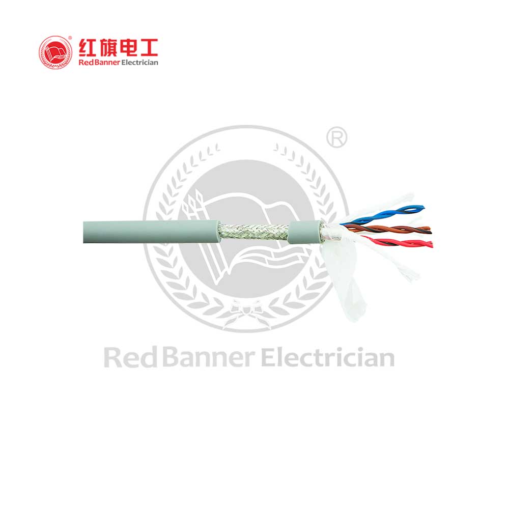 FLEX-TVVRPS 柔性雙絞屏蔽拖鏈線,FLEX_TVVRPS,高柔性電纜,拖鏈電纜,機(jī)器人電纜,雙絞線,屏蔽電纜,紅旗電工