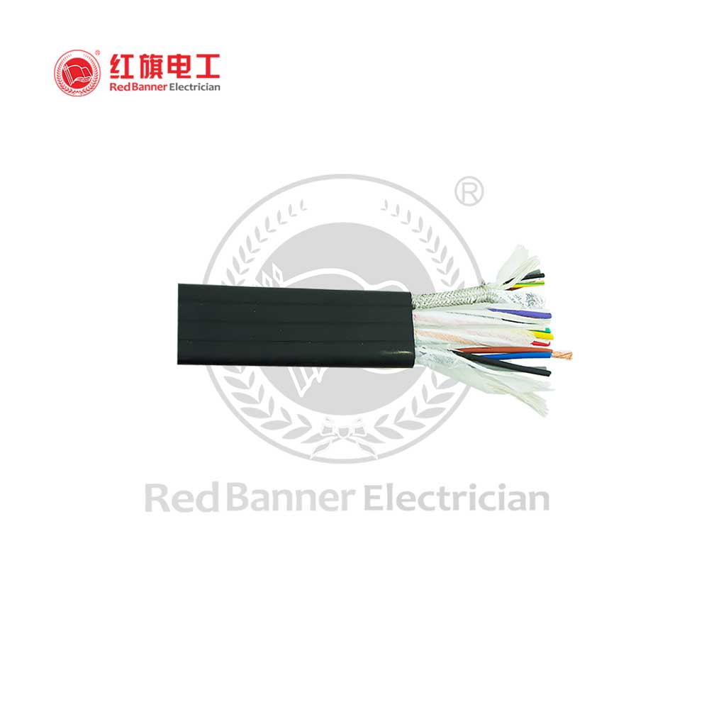 KTR-TVVRB 自承式柔性扁型隨行線纜,KTR_TVVRB,高柔性電纜,拖鏈電纜,機器人電纜,扁平電纜,帶鋼絲,紅旗電工